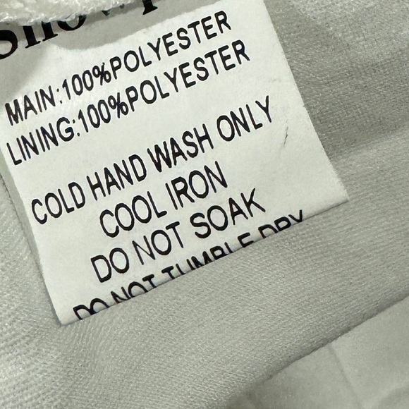 NWT Showpo. Archie Midi Cut Out One Shoulder Long Balloon Sleeve White Dress 6 - Picture 15 of 16